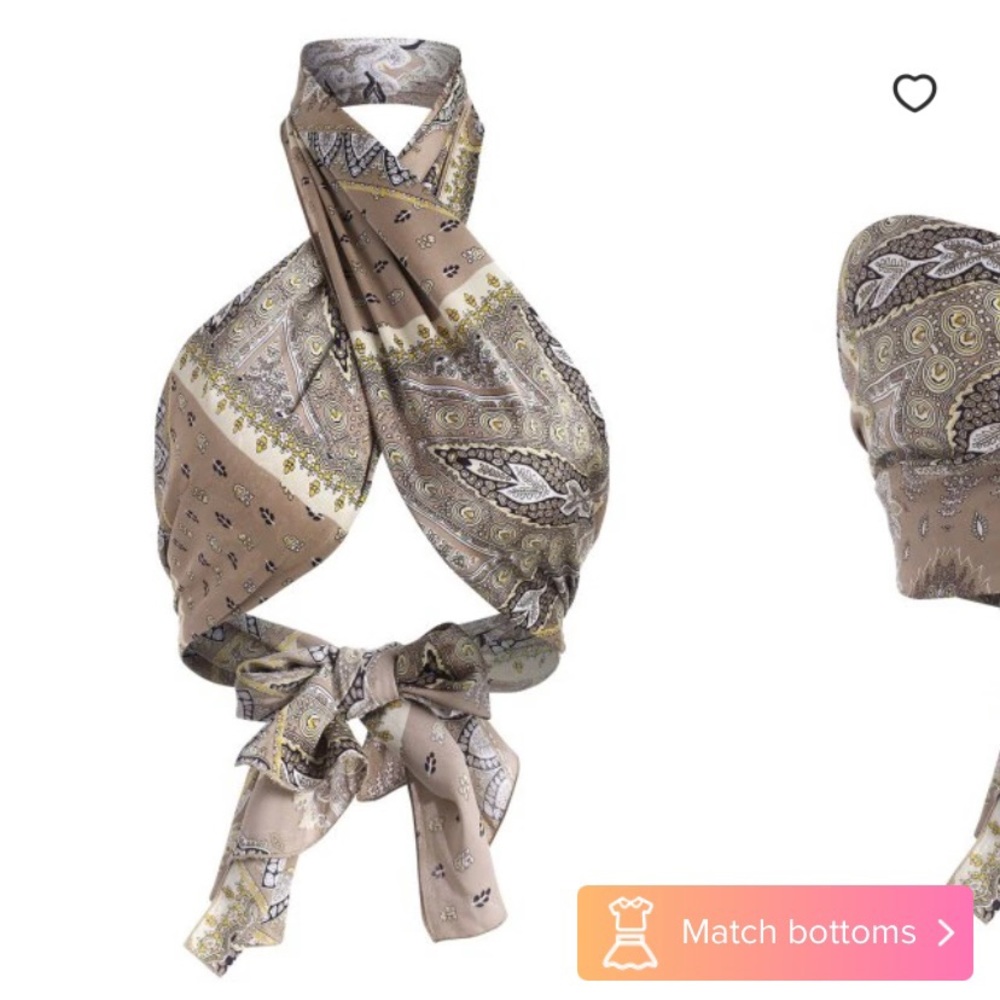 Cute scarf Top